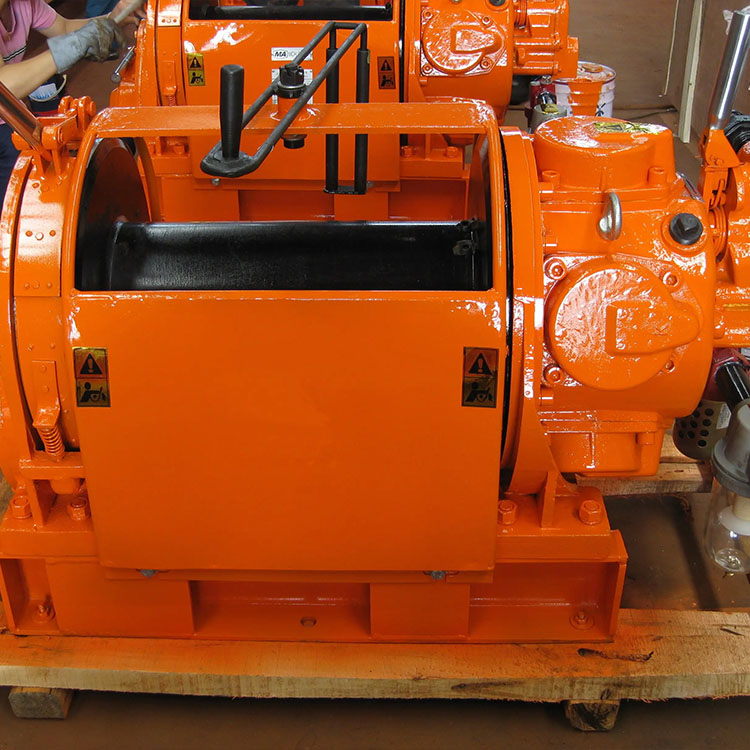 煤礦用JQHS-100×8氣動(dòng)絞車