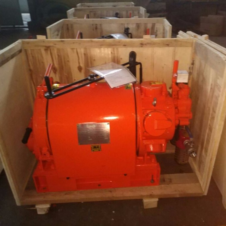 礦井用JQHS-100×8氣動絞車